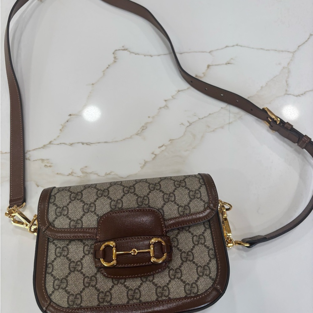 Gucci Horsebit 1955 small shoulder bag